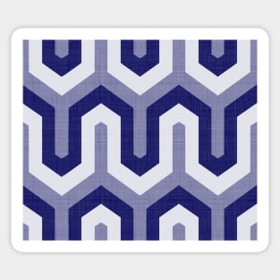 Indigo Greek Sticker